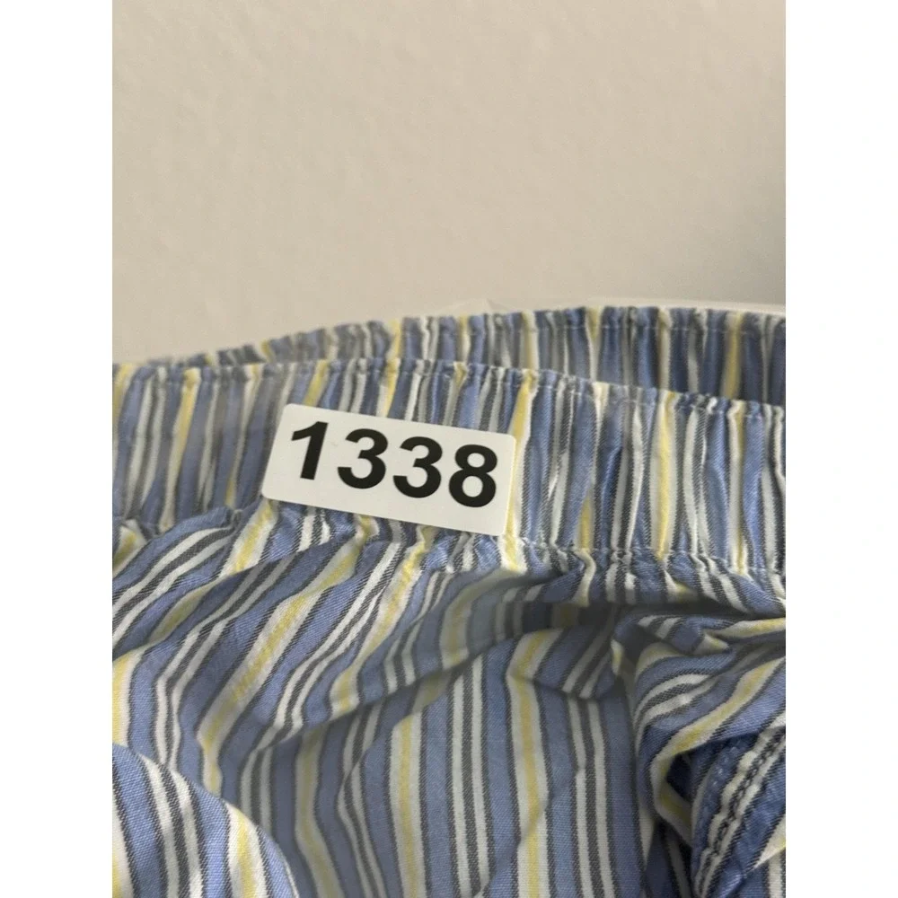 Polo Ralph Lauren Boxer Shorts Mens Large Blue‎ Stripe Lightweight Underwear